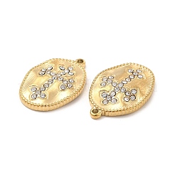 PVD Vacuum Plating 201 Stainless Steel with Rhinestone Pendants&nbsp;LS-STAS-J401-VC995