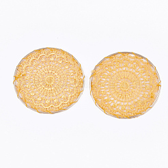 Polycotton(Polyester Cotton) Woven Pendant Decorations&nbsp;FIND-Q078-14G