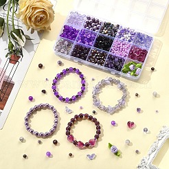 DIY Glass Beads Jewelry Making Finding Kits&nbsp;DIY-YW0012-04A