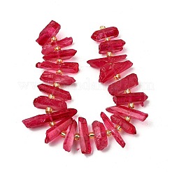 Natural Quartz Crystal Beads Strands&nbsp;G-F800-C21