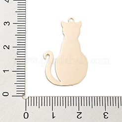 Long-Lasting Plated Brass Pendants&nbsp;KK-K336-53KCG