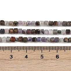 Natural Purple Fluorite Beads Strands&nbsp;G-RM2025-D51-3x3mm