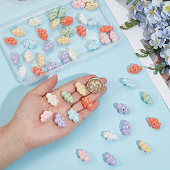 60Pcs Opaque Acrylic Beads&nbsp;OACR-PA0002-23