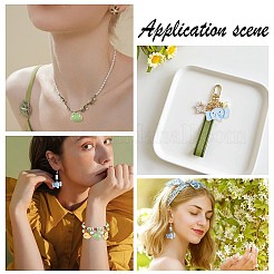 48Pcs 12 Styles Opaque Resin Pendants&nbsp;FIND-SC0003-24