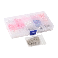 DIY Pink Earring Making Kit&nbsp;DIY-FS0004-78