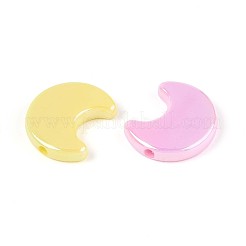 UV Plating Opaque Acrylic Beads&nbsp;OACR-T028-59