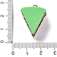 Cake Shape Resin Pendants&nbsp;RESI-Q013-01A