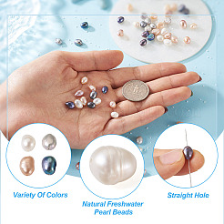 100Pcs 4 Styles Natural Cultured Freshwater Pearl Beads&nbsp;PEAR-BT0001-02