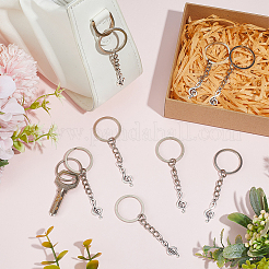 20Pcs Alloy Charm Keychains&nbsp;KEYC-SC00025