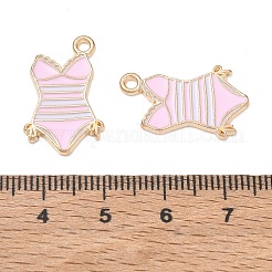 Alloy Enamel Pendants&nbsp;AL-CBAE435-06G-03