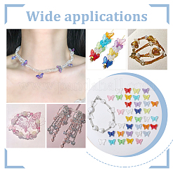 180Pcs 15 Style Transparent Spray Painted Glass Beads&nbsp;GLAA-PH0002-43
