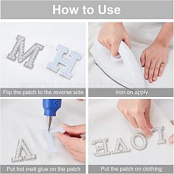 Computerized Embroidery Cloth Iron On/Sew On Patches&nbsp;DIY-WH0224-33