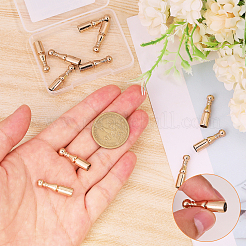 12Pcs Alloy Cord Ends&nbsp;FIND-CA0009-70LG