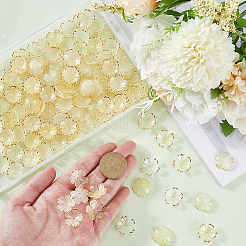 200Pcs Acrylic Bead Caps&nbsp;OACR-SC0001-83E