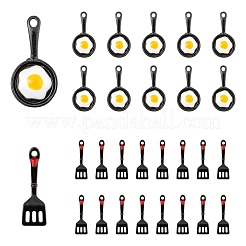 20Pcs 2 Style Spray Painted Alloy Enamel Pendants&nbsp;ENAM-LS0001-85