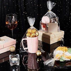 100Pcs Rectangle Transparent Plastic Bags&nbsp;ABAG-PH0001-50A