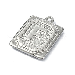 Anti-Tarnish 304 Stainless Steel Pendants&nbsp;STAS-U033-01P-F