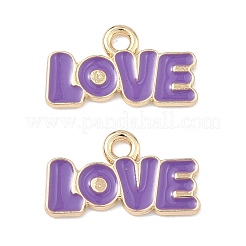 Alloy Enamel Pendants&nbsp;FIND-B061-02G