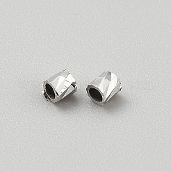 925 Sterling Silver Tube Beads&nbsp;STER-WH0004-060B-P