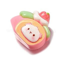 Cat Shape Opaque Resin Cabochons&nbsp;RESI-S10-02C