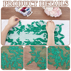 Polyester Flower Collars&nbsp;DIY-WH0622-376A