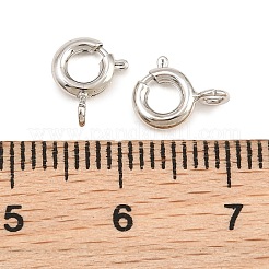 Brass Spring Rings&nbsp;KK-CBAA0F5-03P