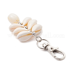 Natural Cowrie Shell Pendant Decorations&nbsp;HJEW-JM03096-02