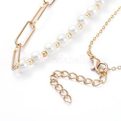 Shell Pendants Necklaces Set&nbsp;NJEW-JN02774