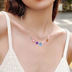180Pcs 9 Styles Handmade Polymer Clay Beads&nbsp;CLAY-SC0002-56