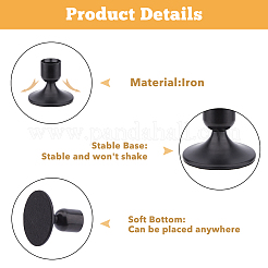 Iron Candle Holders&nbsp;FIND-WH0427-90EB