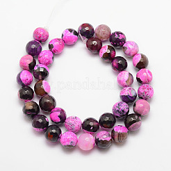 Natural Fire Crackle Agate Bead Strands&nbsp;G-K166-06F-10mm-01