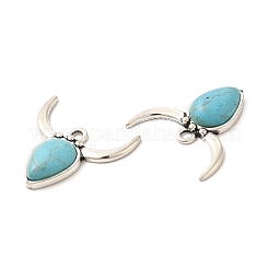 Retro Alloy Pendants&nbsp;LS-TIBEP-L020-03AS