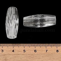 Transparent Acrylic European Beads&nbsp;TACR-G048-17