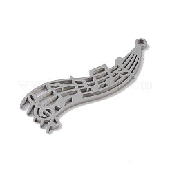 Non-Tarnish 304 Stainless Steel Pendants&nbsp;STAS-B062-17P