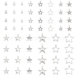84Pcs 14 Styles Tibetan Style Zinc Alloy Pendants&nbsp;FIND-TA0009-55