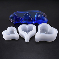 DIY Heart Silicone Molds&nbsp;LS-SIMO-PW0001-005C