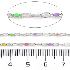 Brass Dapped Chains&nbsp;AJEW-Q153-03P-03