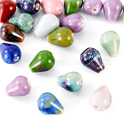 20Pcs Handmade Porcelain Beads&nbsp;PORC-TA0001-24