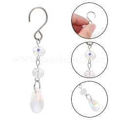 Teardrop Glass Suncatchers&nbsp;HJEW-FS00032