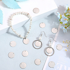 100Pcs 304 Stainless Steel Charms&nbsp;FIND-SP0002-45