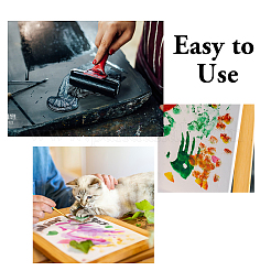 Rectangle Plastic Gel Printing Plate for Arts and Crafts&nbsp;DIY-WH0622-096