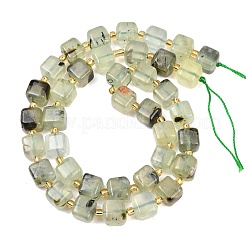 Natural Prehnite Beads Strands&nbsp;G-F832-A08-01