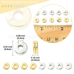 400Pcs 2 Colors CCB Plastic Beads&nbsp;CCB-FS0001-11