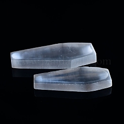 Halloween Coffin Natural Selenite Figurines&nbsp;DJEW-PW0021-26A
