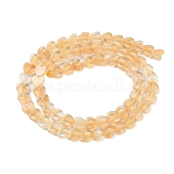 Natural Citrine(Heated) Beads Strands&nbsp;G-M403-A24-02