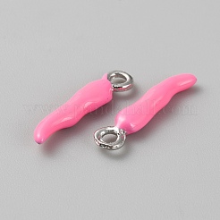 Alloy Enamel Pendants&nbsp;ENAM-WH0068-12P-01