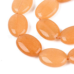 Dyed Natural White Jade Beads Strands&nbsp;G-N370-01A-12