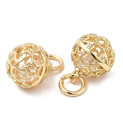 Rack Plating Brass Pendants&nbsp;KK-A186-02LG