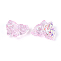 Electroplate Transparent Glass Beads Strands&nbsp;EGLA-T029-06C