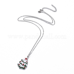 304 Stainless Steel Pendant Necklaces&nbsp;NJEW-Z008-04P